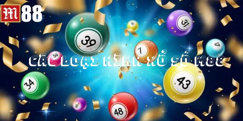 Các loại hình xổ số có tại cổng game M88